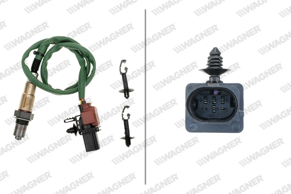 Sonda lambda, sensor de oxigênio até o catalisador 0258017153 Bosch