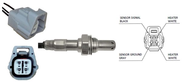 Compre Sonda lambda, sensor de oxigênio Mazda 6 