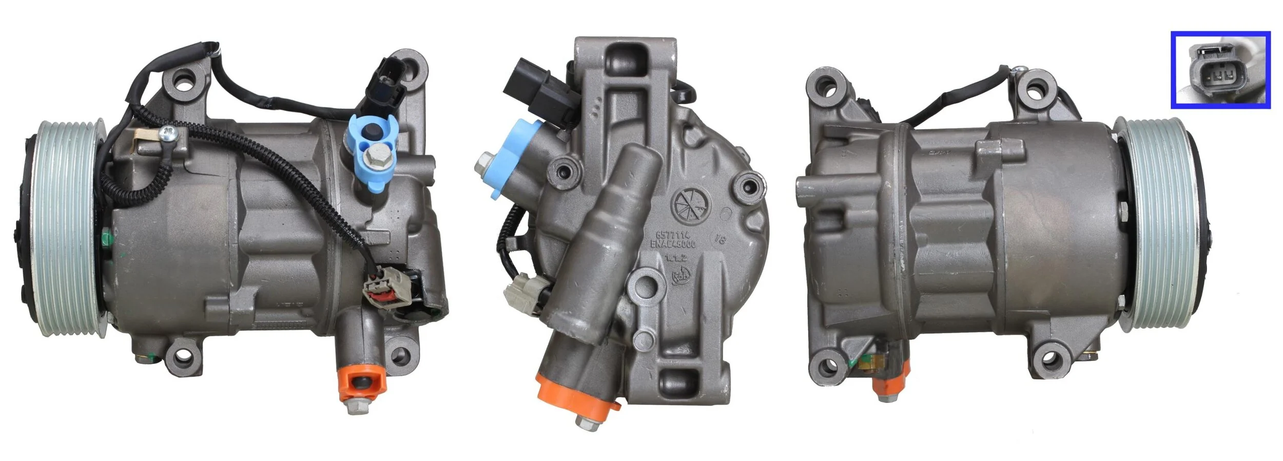 Compressor de aparelho de ar condicionado para Honda Civic FC