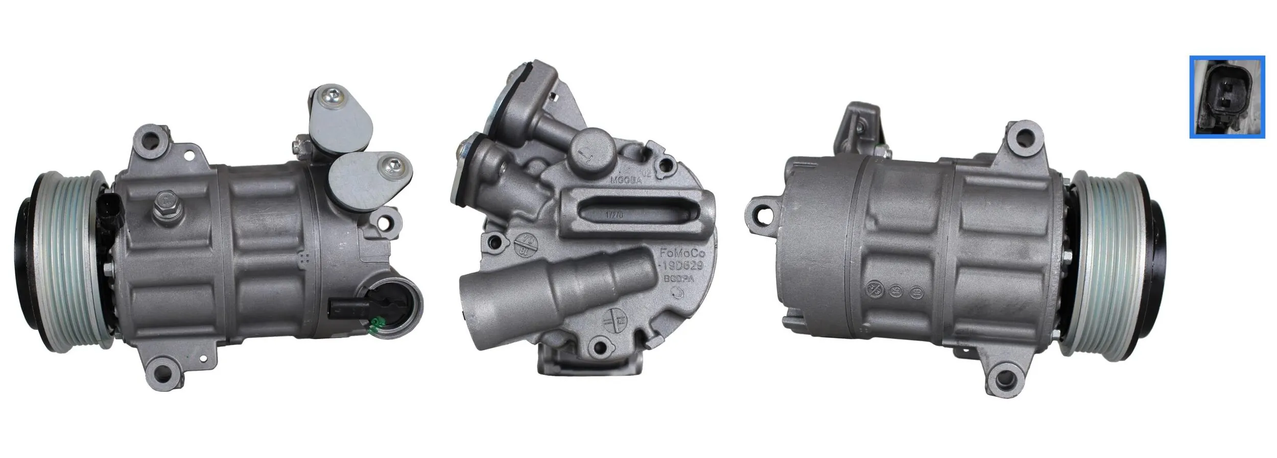 Compressor de aparelho de ar condicionado Ford Fiesta Mk7 