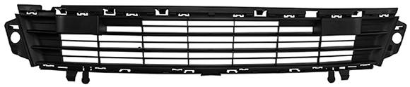 Compre 16800259XT Peugeot/Citroen Grelha central do pára-choque dianteiro