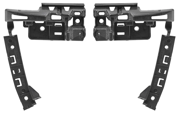 1680024680 General Motors Kit de suportes/ fixações do para-choque traseiro