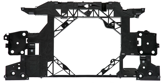 Suporte do radiador montado (painel de montagem de fixação das luzes) Renault Scenic GRAND III JZ0, JZ1