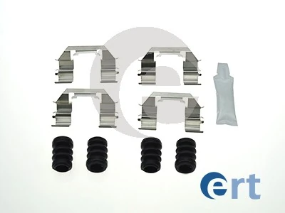  Kit de molas de fixação de sapatas de disco dianteiras Chevrolet Aveo III sedan (T300) (2011 - 2020) III