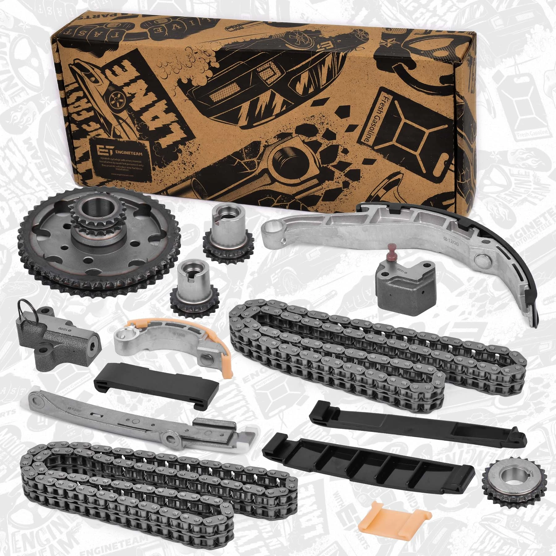 Cadeia do mecanismo de distribuição de gás, kit ET Engineteam RS0006 preço, a partir de 422,12 USD