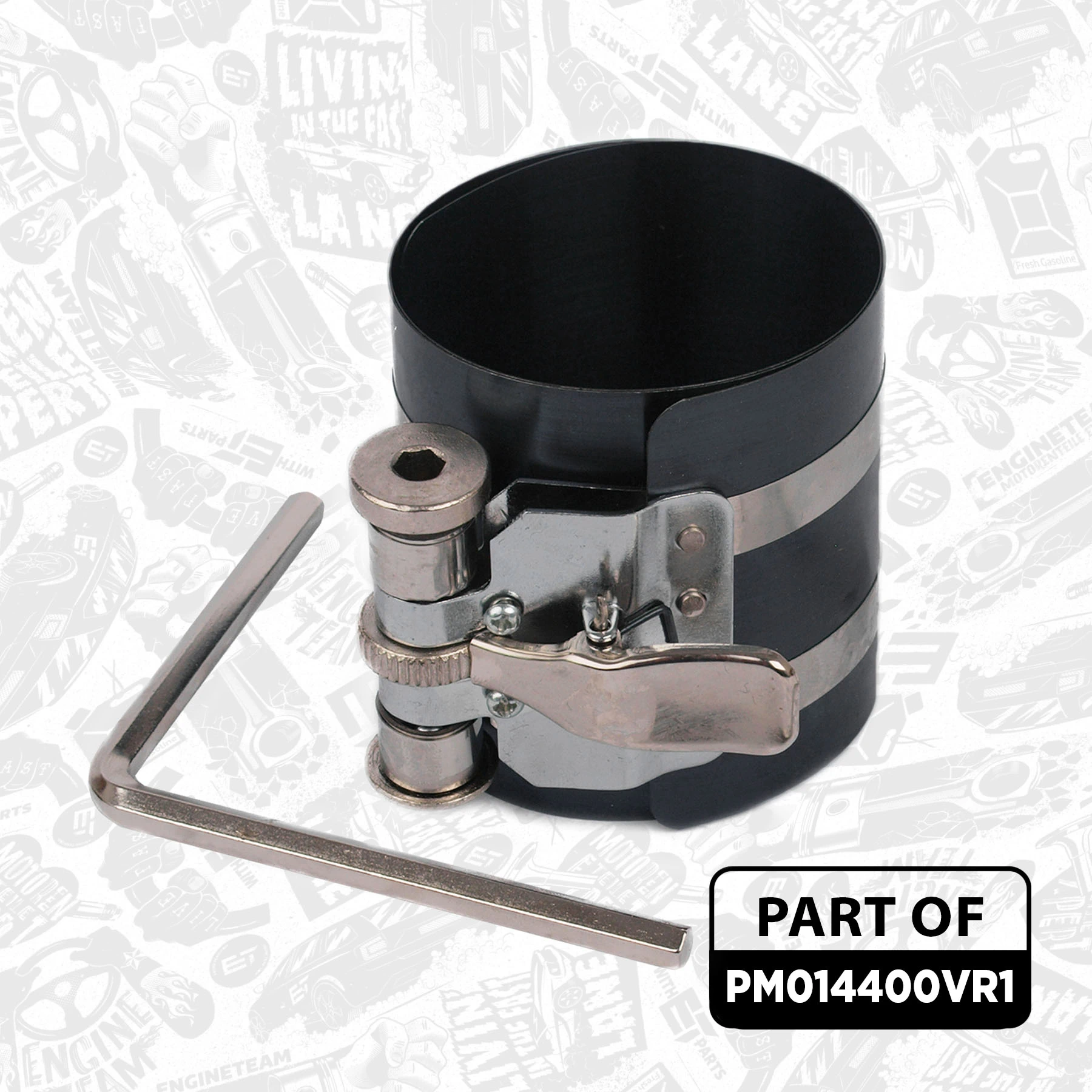 1654514180 Opel Pistão do kit para 1 cilindro, STD