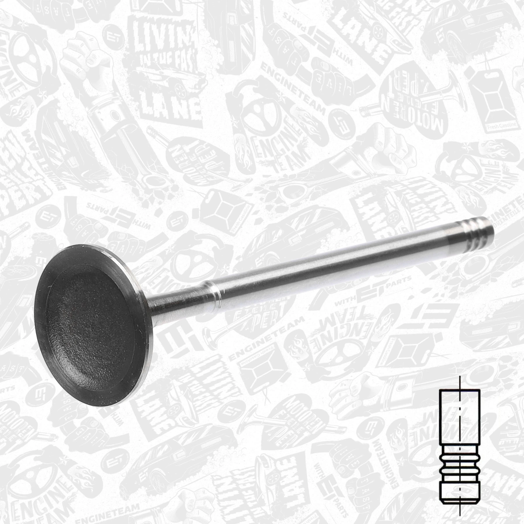 Válvula de admissão Fiat/Alfa/Lancia 55225886 preço, a partir de 24,90 USD