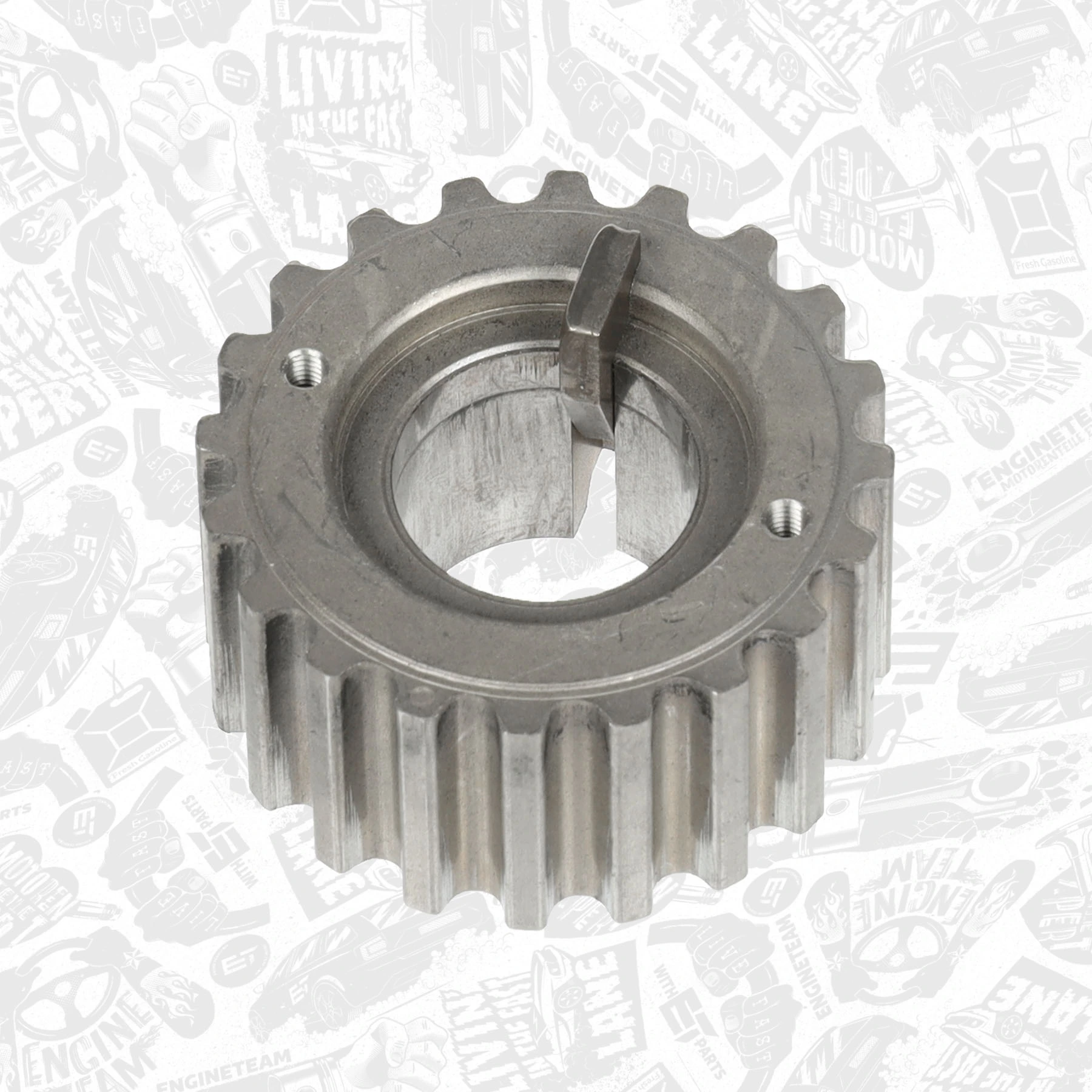  Engrenagem de cadeia da roda dentada de acionamento de cambota de motor Renault Clio III hatchback (BR01, CR01) (2005 - 2014) III