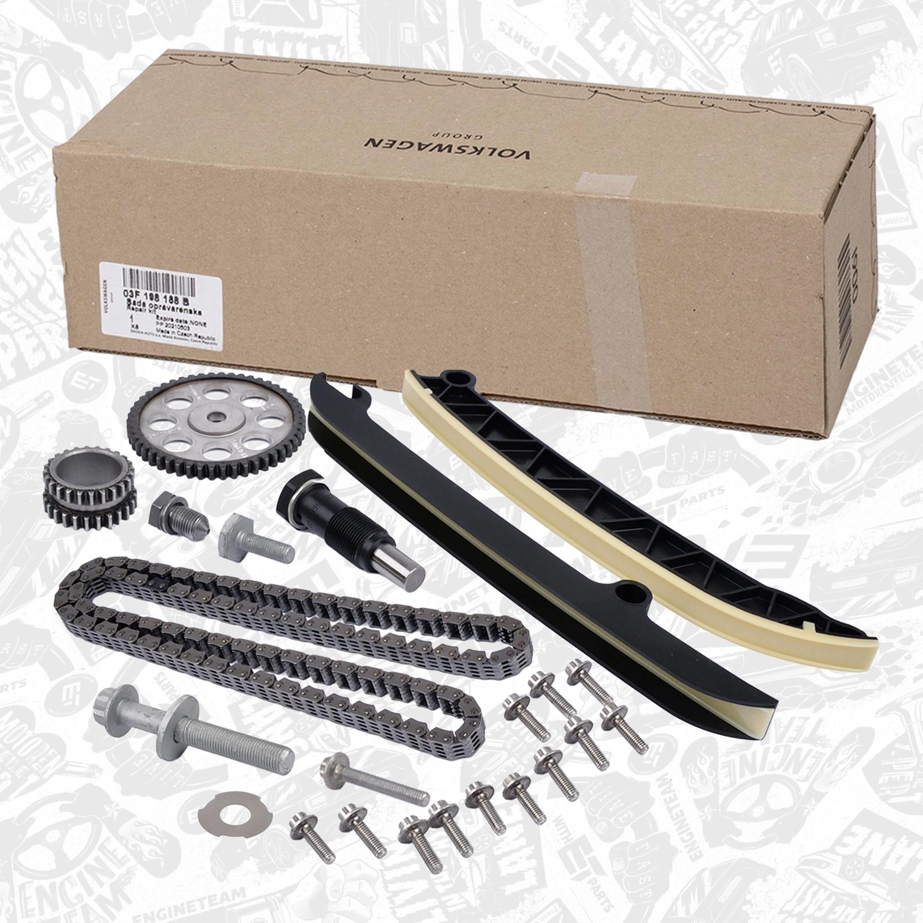 Compre RS0089 ET Engineteam Cadeia do mecanismo de distribuição de gás, kit
