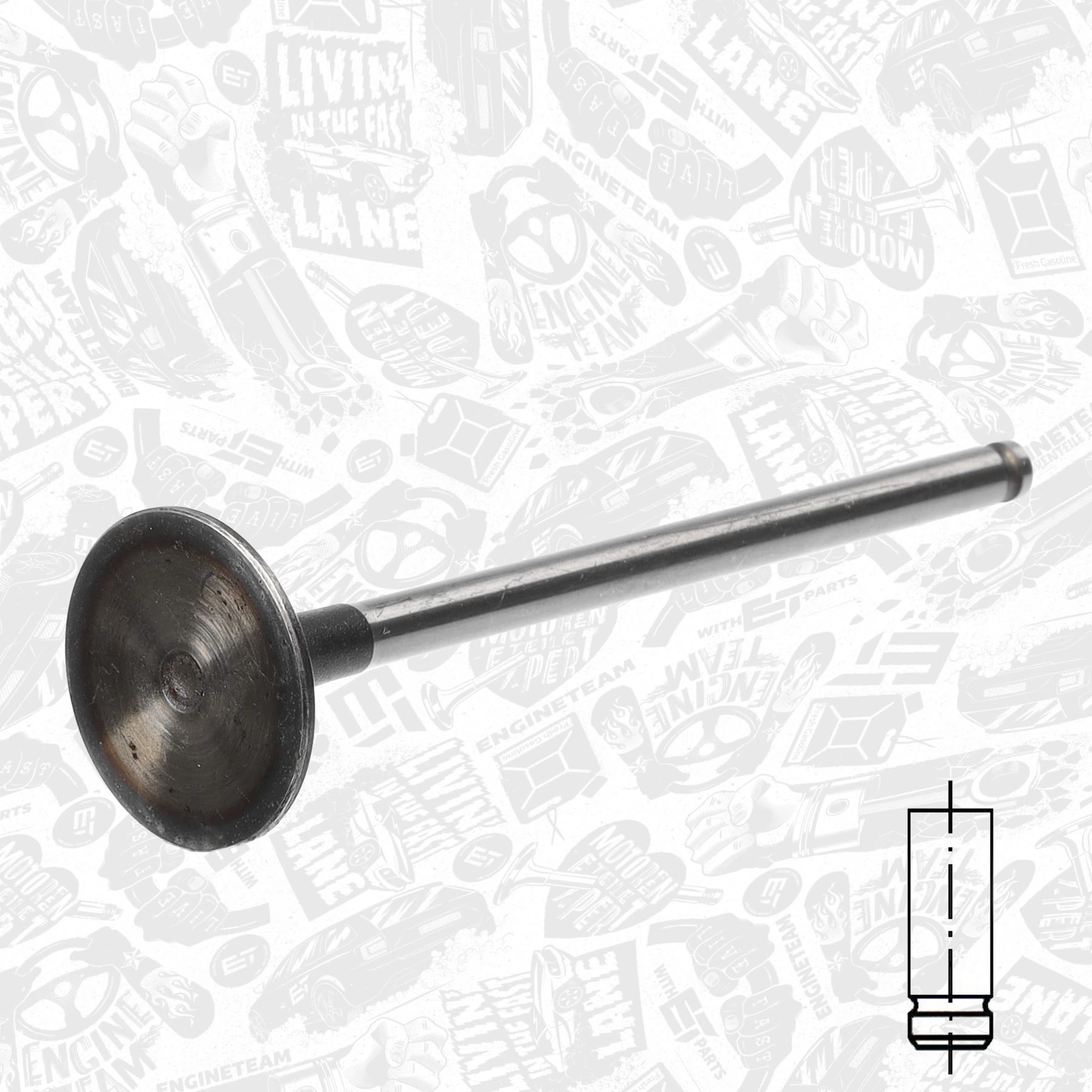 Válvula de admissão Kolbenschmidt 531023 preço, a partir de 10,57 USD