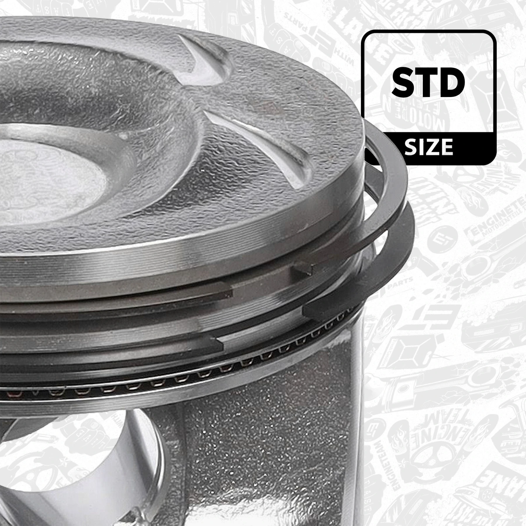 Pistão do kit para 1 cilindro, STD KSP KSP00082 preço, a partir de 86,67 USD