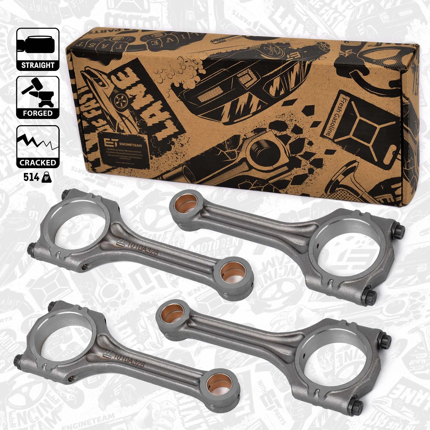 Biela de pistão de motor KSP KSP00088 preço, a partir de 96,81 USD