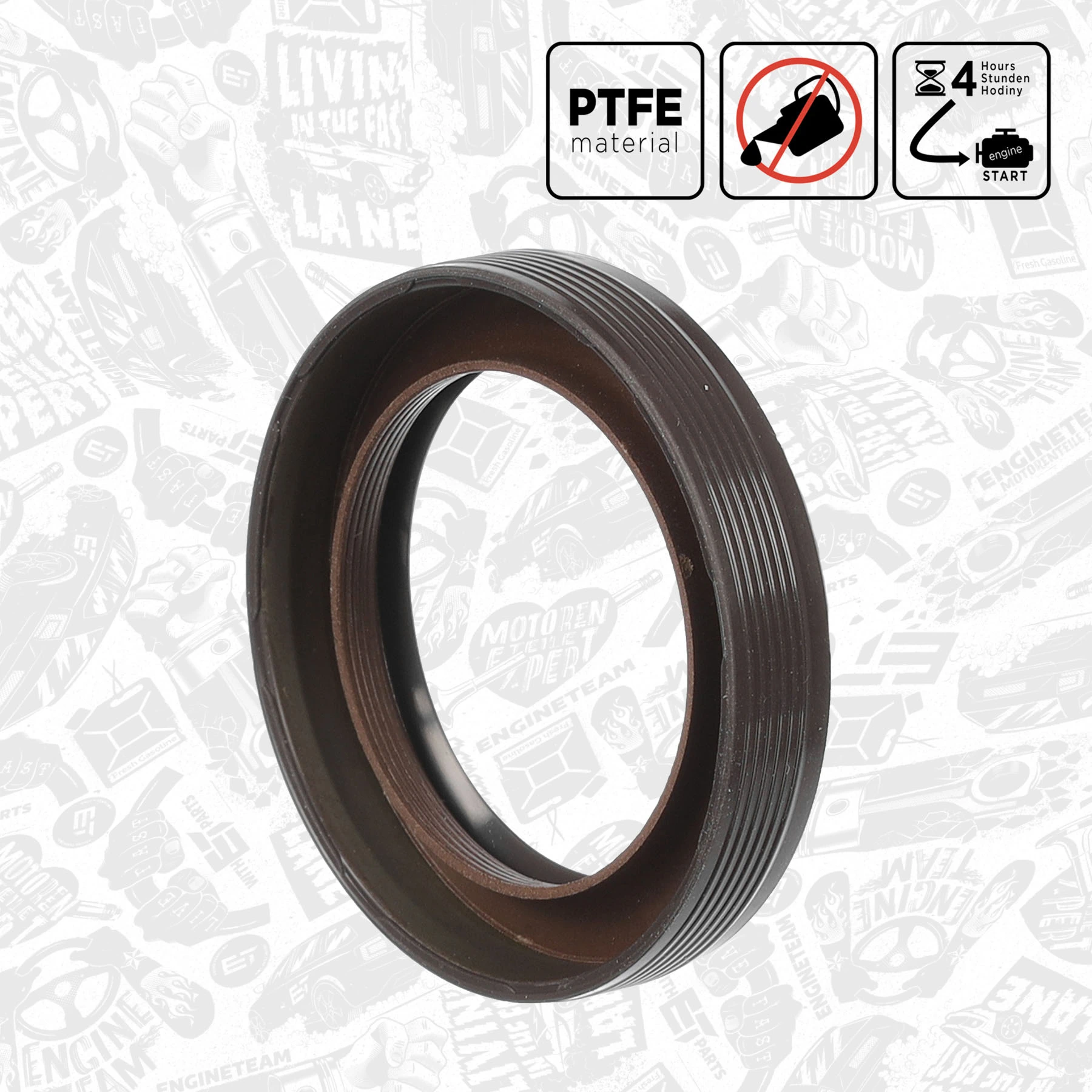 Vedação dianteira de cambota de motor para Audi Q5  8RB