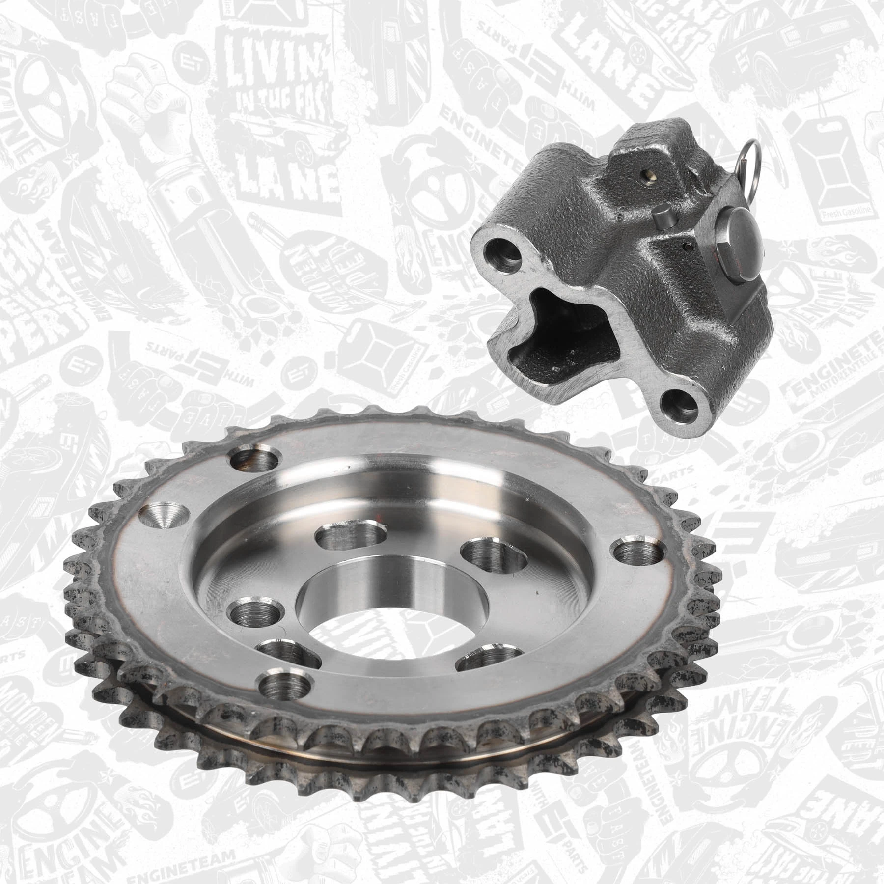 Cadeia do mecanismo de distribuição de gás, kit ET Engineteam RS0068