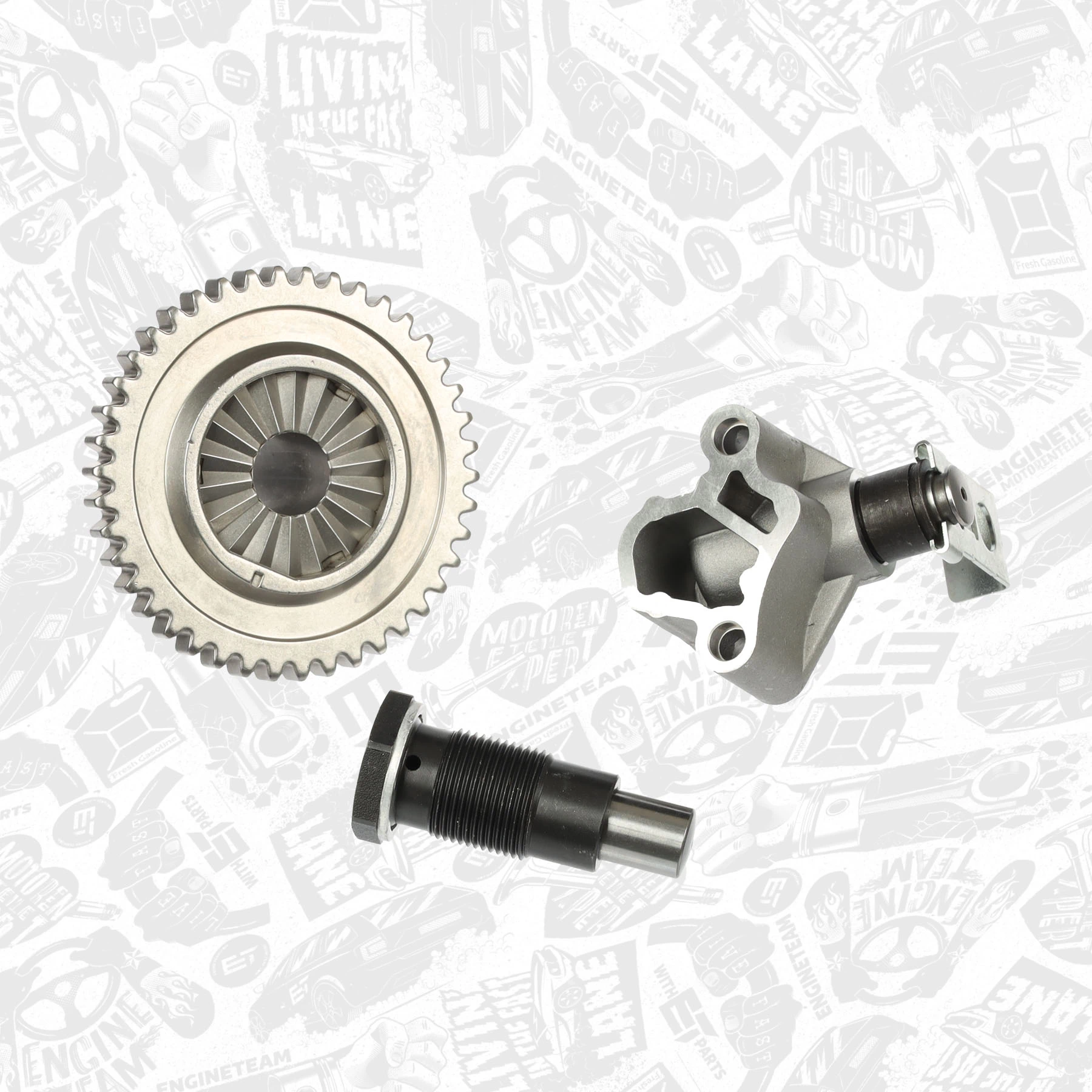 RS0043 ET Engineteam Cadeia do mecanismo de distribuição de gás, kit