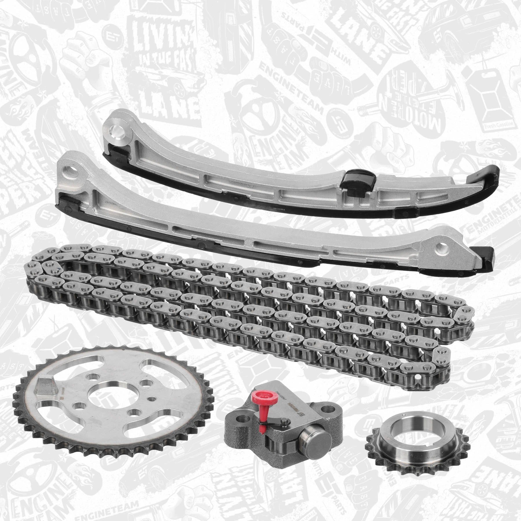 RS0059 ET Engineteam Cadeia do mecanismo de distribuição de gás, kit