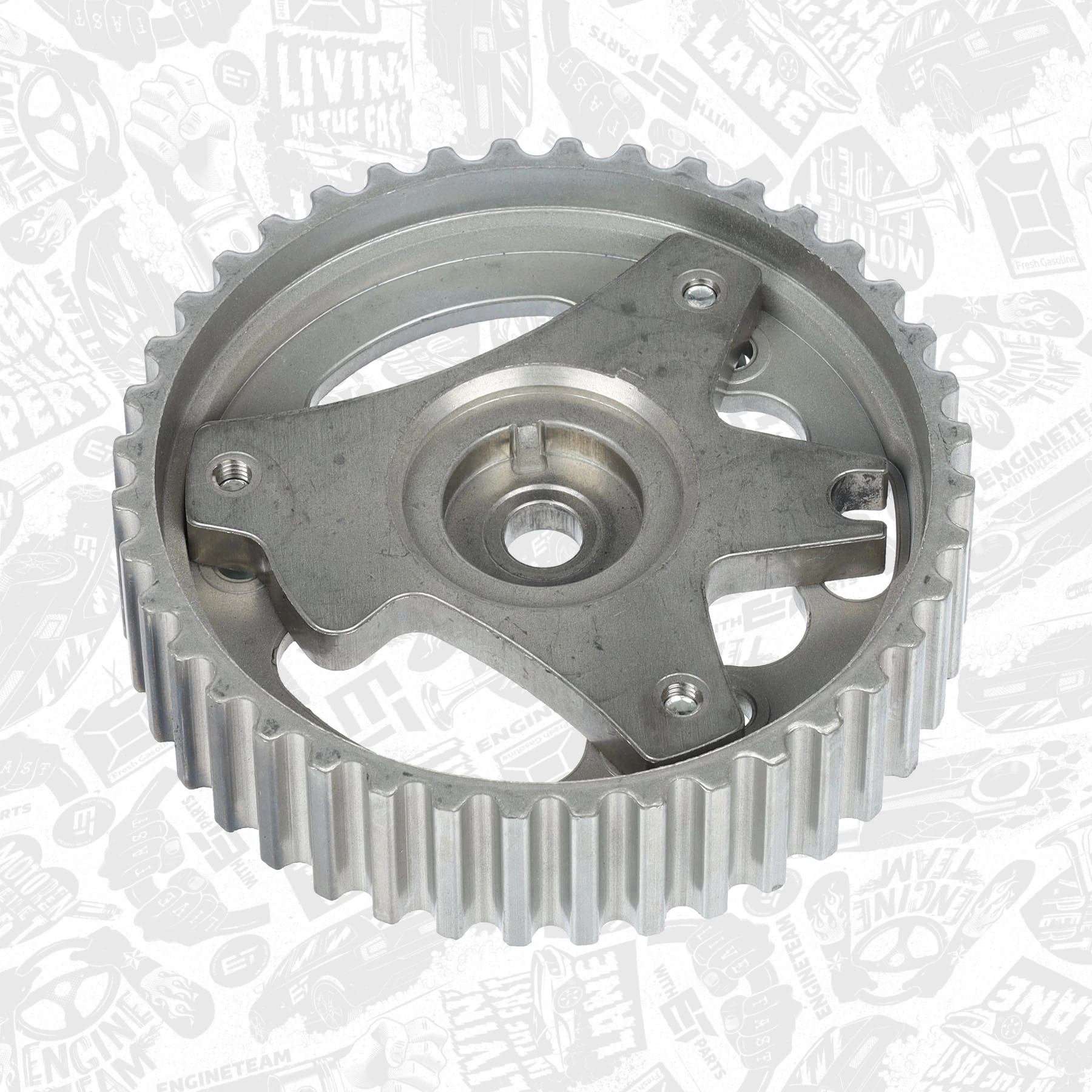  Engrenagem de cadeia da roda dentada da árvore distribuidora de motor Nissan Almera II sedan (N16) (2000 - 2006) II