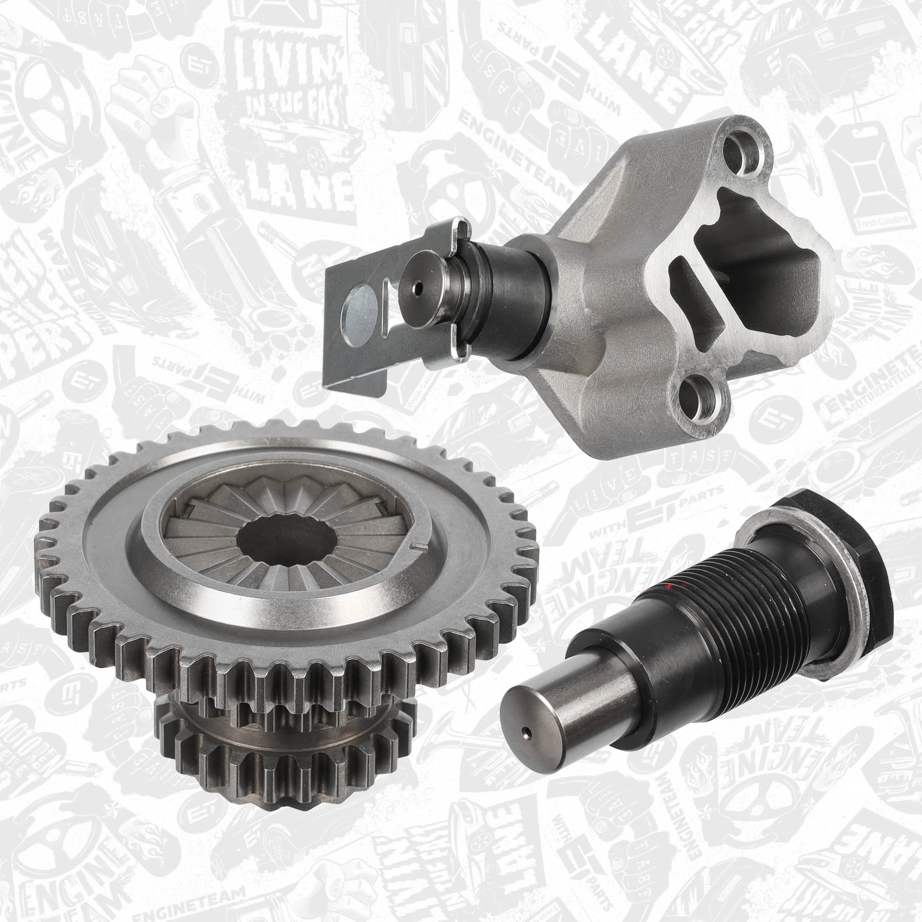 Cadeia do mecanismo de distribuição de gás, kit ET Engineteam RS0091
