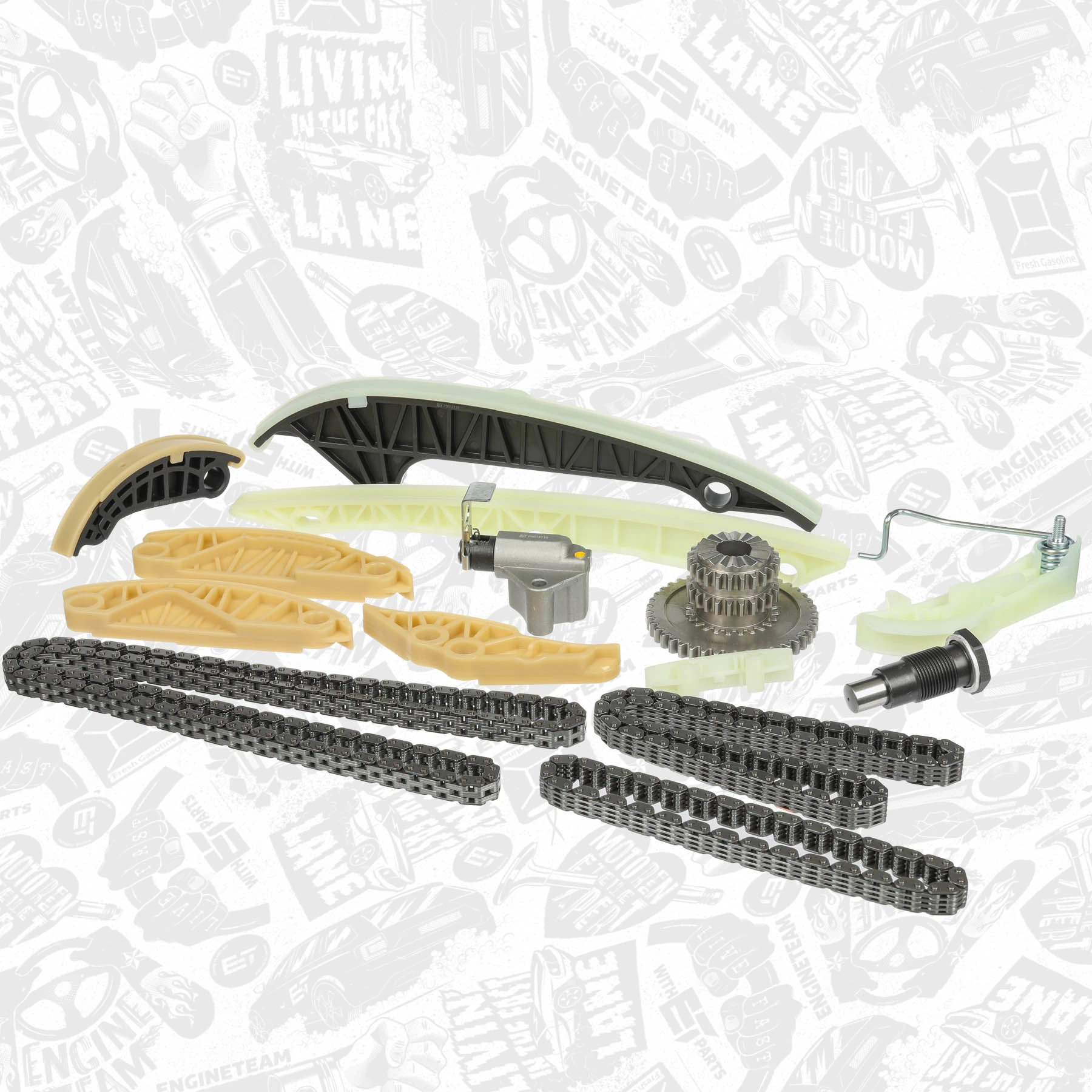 Cadeia do mecanismo de distribuição de gás, kit ET Engineteam RS0043 preço, a partir de 422,72 USD