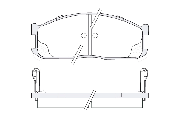 Compre 0K60A3328Z Hyundai/Kia Sapatas do freio dianteiras de disco