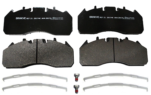 Sapatas do freio dianteiras de disco Volvo 21495550 preço, a partir de 99,37 USD