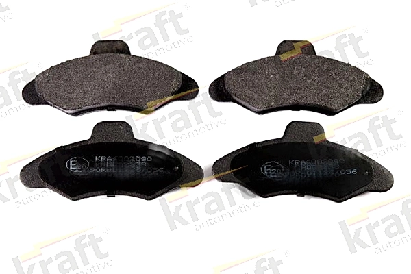 Sapatas do freio dianteiras de disco DP24004 Brembo