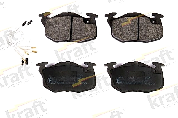 Sapatas do freio dianteiras de disco DP61003 Brembo