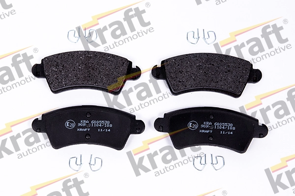 Sapatas do freio dianteiras de disco Brembo DP61044