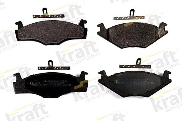 1617248080 Peugeot/Citroen Sapatas do freio dianteiras de disco