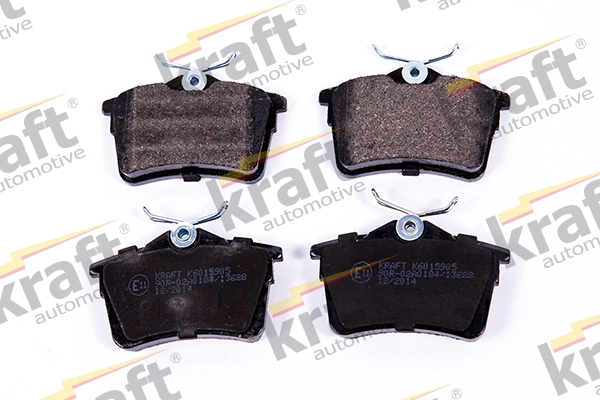 Sapatas do freio traseiras de disco 8671019156 Renault (RVI)