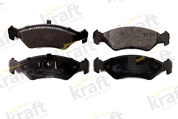 Sapatas do freio dianteiras de disco para Ford Fiesta COURIER F3L, F5L