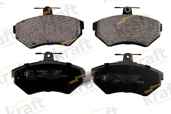 Sapatas do freio dianteiras de disco DP85015 Brembo