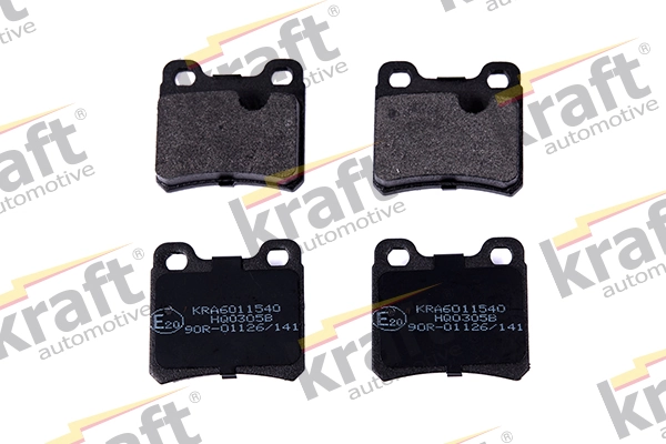 Sapatas do freio traseiras de disco para Opel Astra F 53, 54, 58, 59