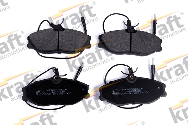 Compre Sapatas do freio dianteiras de disco Peugeot 607 