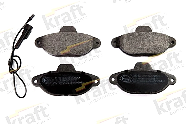 Sapatas do freio dianteiras de disco para Fiat Punto I 176
