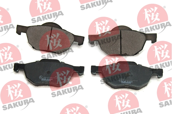 Sapatas do freio dianteiras de disco para Honda Accord VII CM, CN