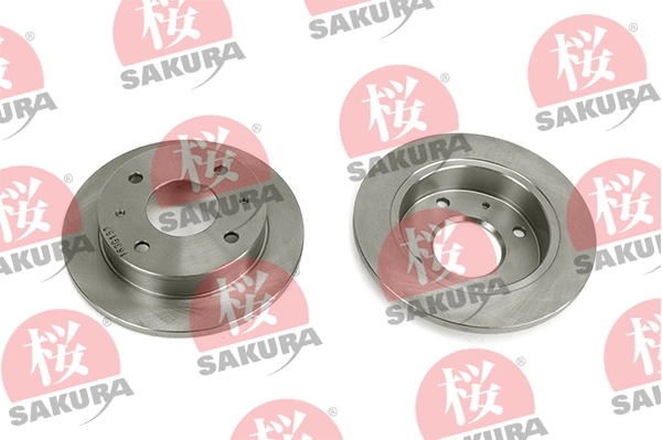  Disco do freio dianteiro Hyundai Atos hatchback (MX) (1998 - 2004) 