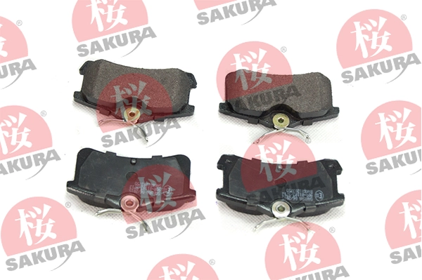 Sapatas do freio traseiras de disco Peugeot/Citroen 302066