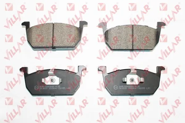 Compre Sapatas do freio dianteiras de disco Skoda Fabia 4
