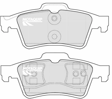 Sapatas do freio traseiras de disco Motaquip LVXL1118 preço, a partir de 30,18 USD