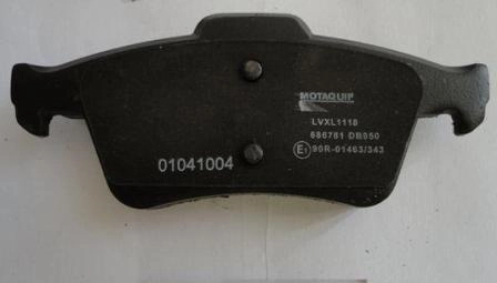 Sapatas do freio traseiras de disco para Renault Laguna BG0, BG1