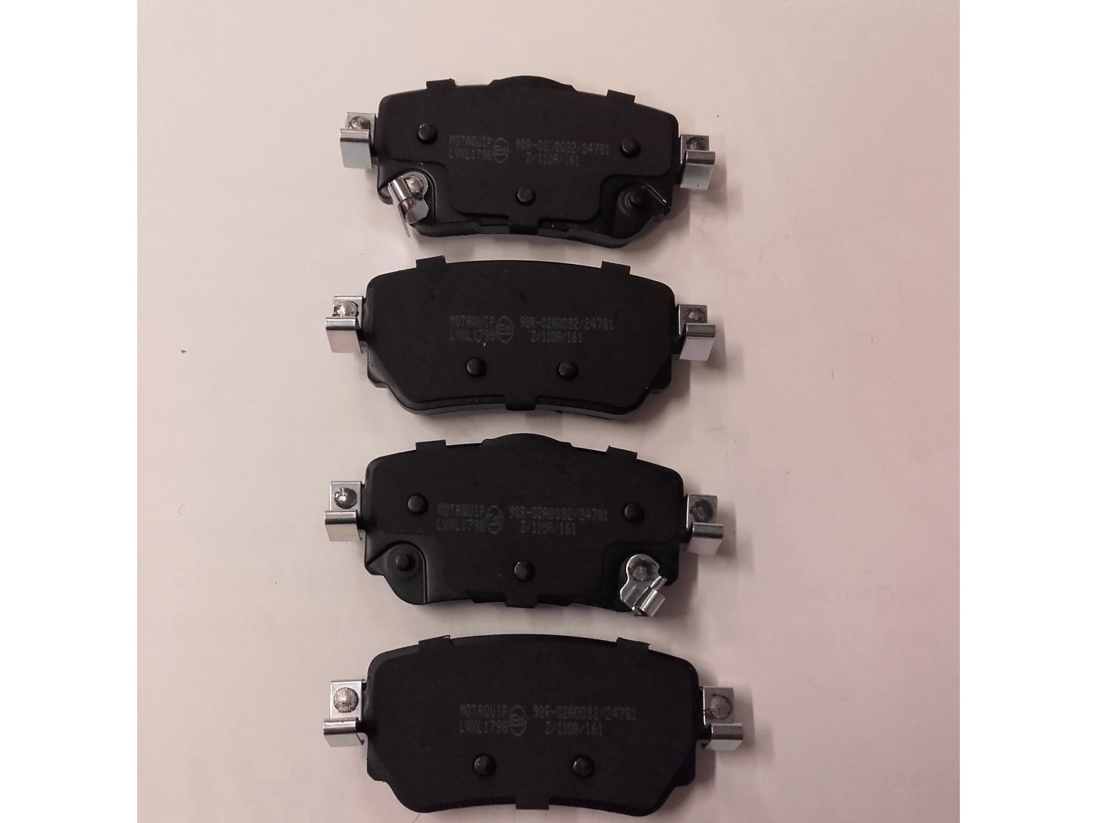 Sapatas do freio traseiras de disco para Nissan Qashqai J11