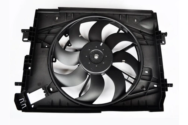 Difusor do radiador de esfriamento, montado com motor e roda de aletas Jdeus EV0231130