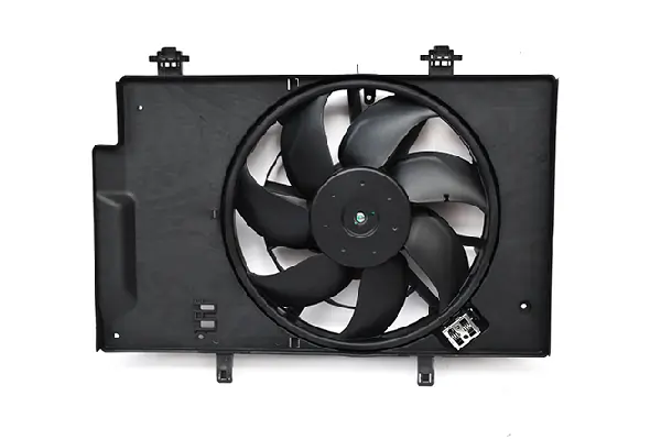 Ventilador elétrico de esfriamento montado (motor + roda de aletas) EV0120360 Jdeus