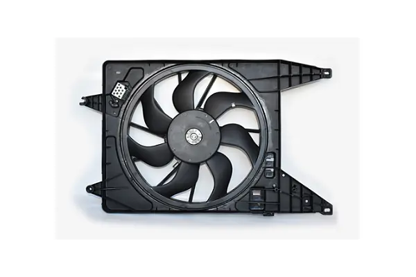 8200765566 VAG Difusor do radiador de esfriamento, montado com motor e roda de aletas