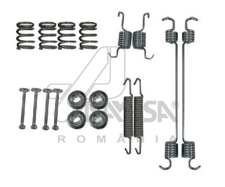 Compre Kit de montagem das sapatas traseiras de tambor Dacia Sandero 1