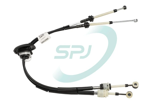 Cabo de mudança duplo para Peugeot 207 WA, WC
