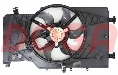 Compre Ventilador elétrico de esfriamento montado (motor + roda de aletas) Opel Meriva 