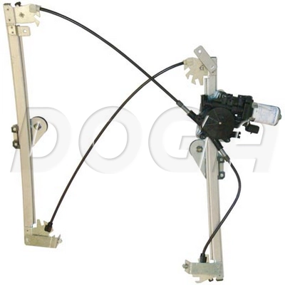 Mecanismo de acionamento de vidro da porta dianteira esquerda para Smart FORTWO 451
