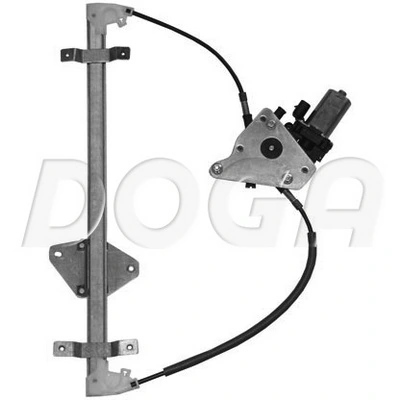 Mecanismo de acionamento de vidro da porta dianteira direita para Subaru Outback IV B14, BR